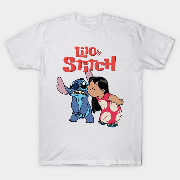 Lilo and stitch T-Shirt by Morishasha